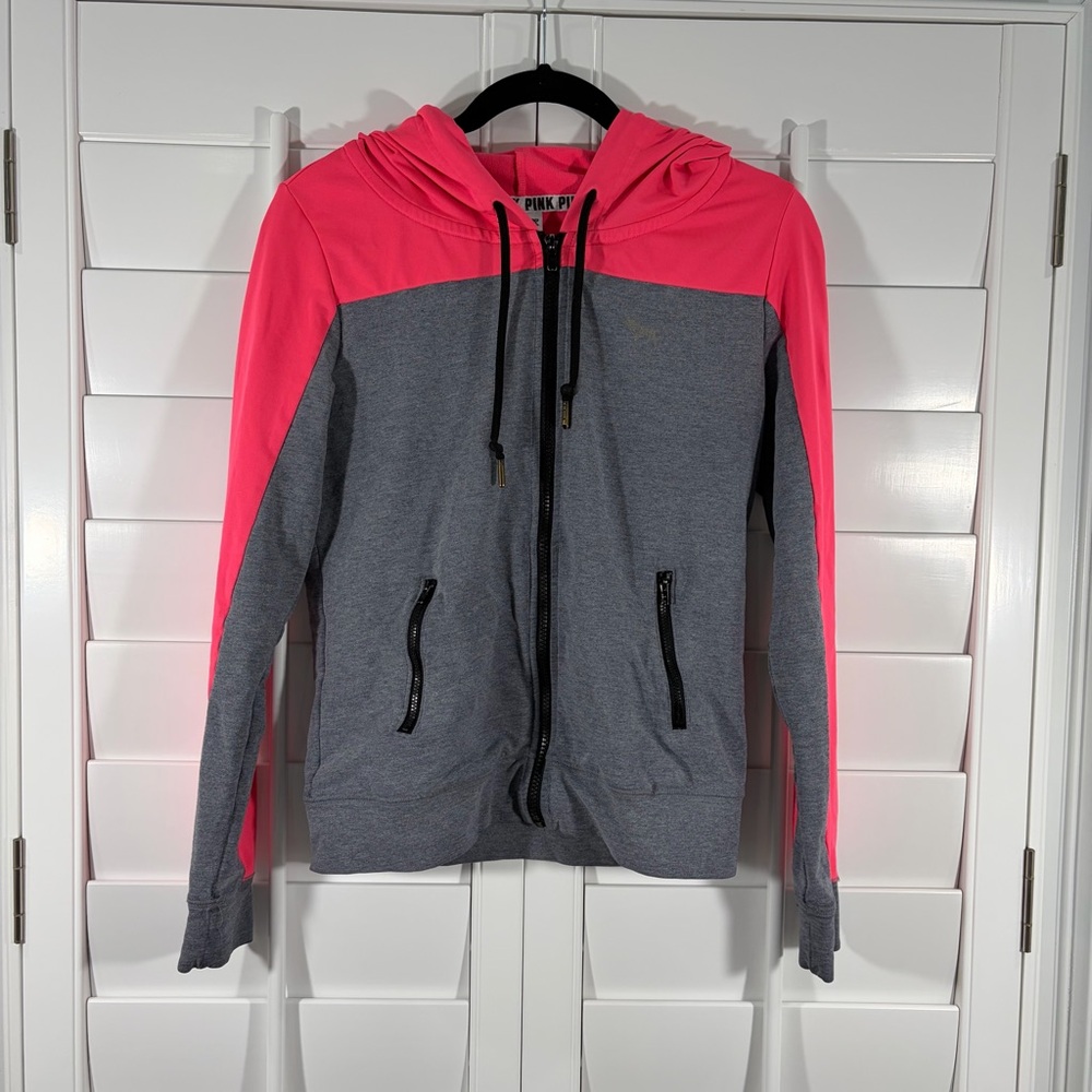 PINK Victoria's Secret Zip-up Hoodie (S)